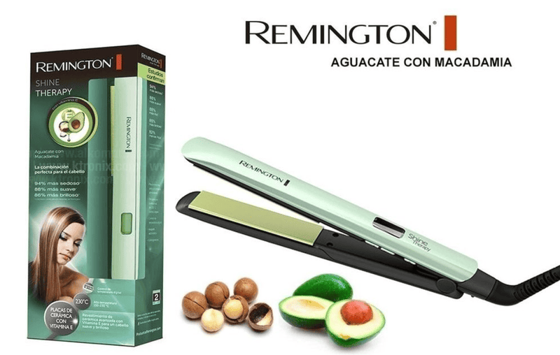 PLANCHA ALISADORA REMINGTON + Cepillo Secador GRATIS